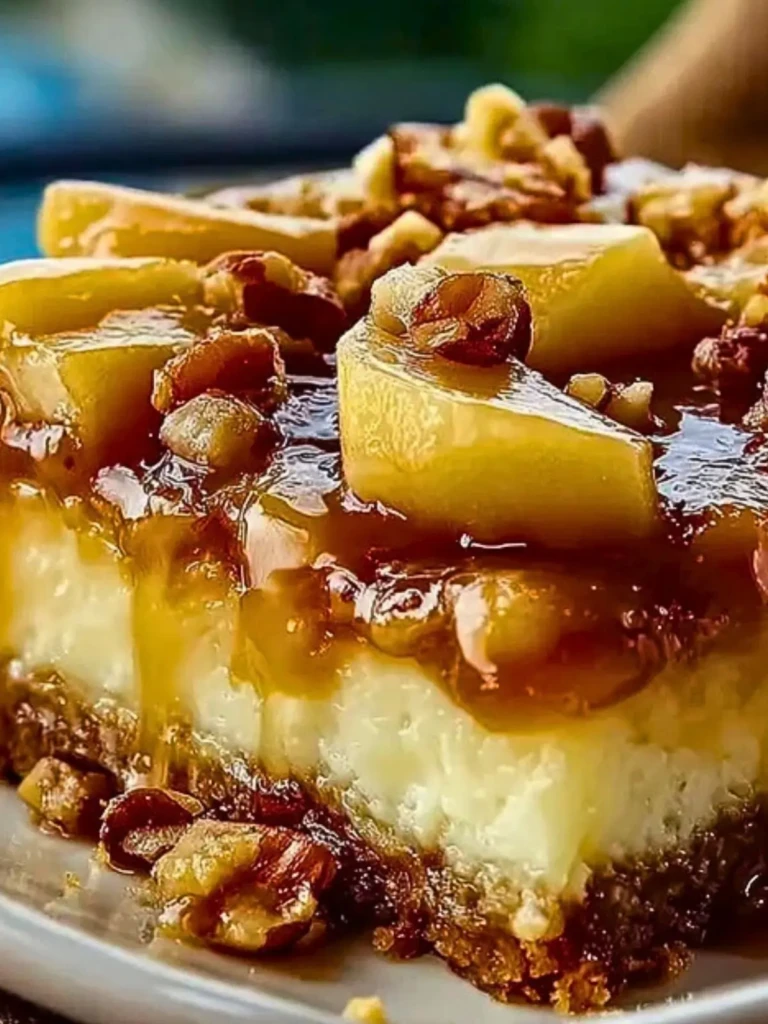 Caramel Apple Cheesecake Bars (1)