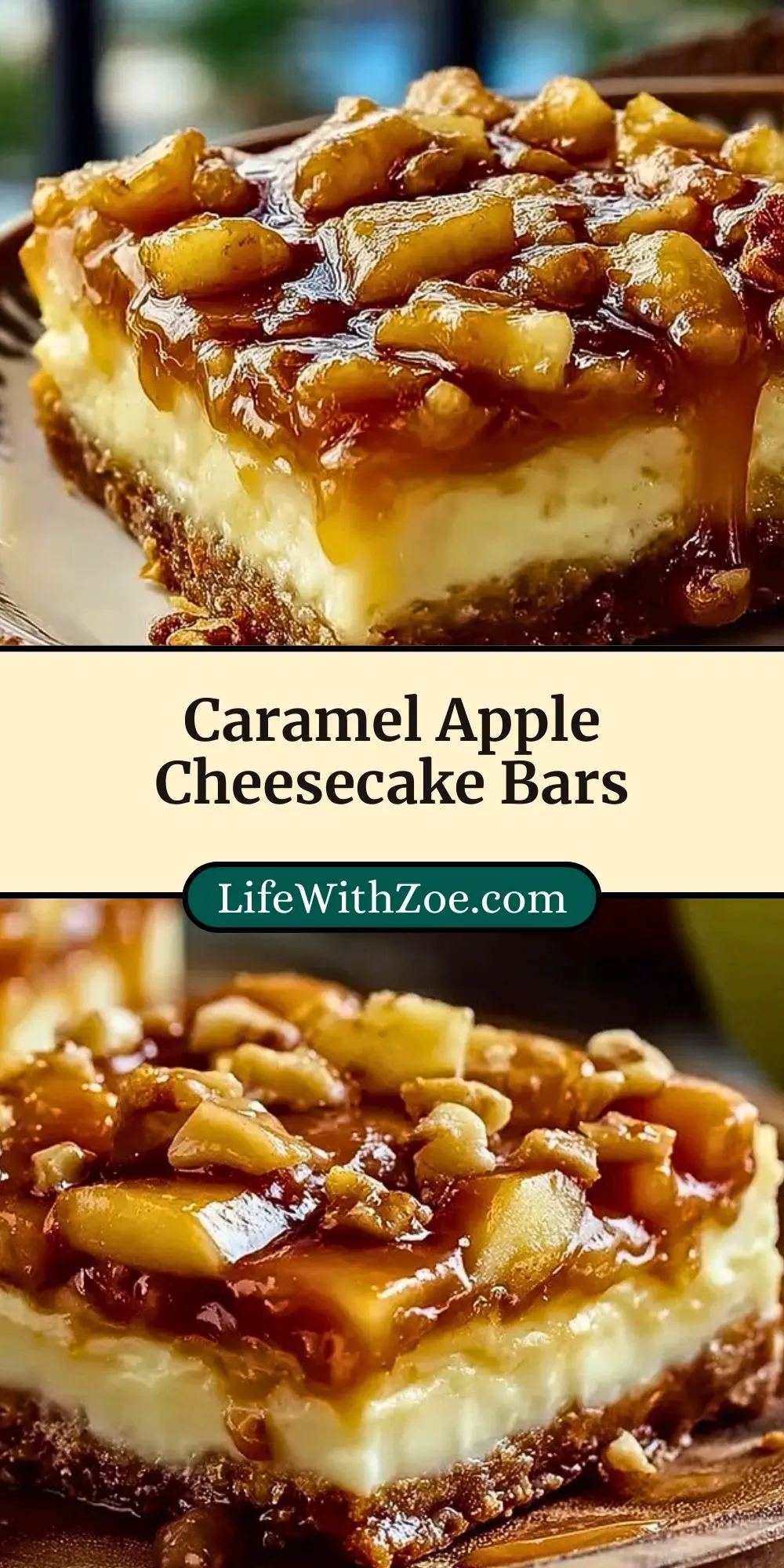 Caramel Apple Cheesecake Bars (3)
