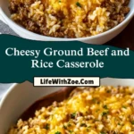 Cheesy Ground Beef and Rice Casserole (2)