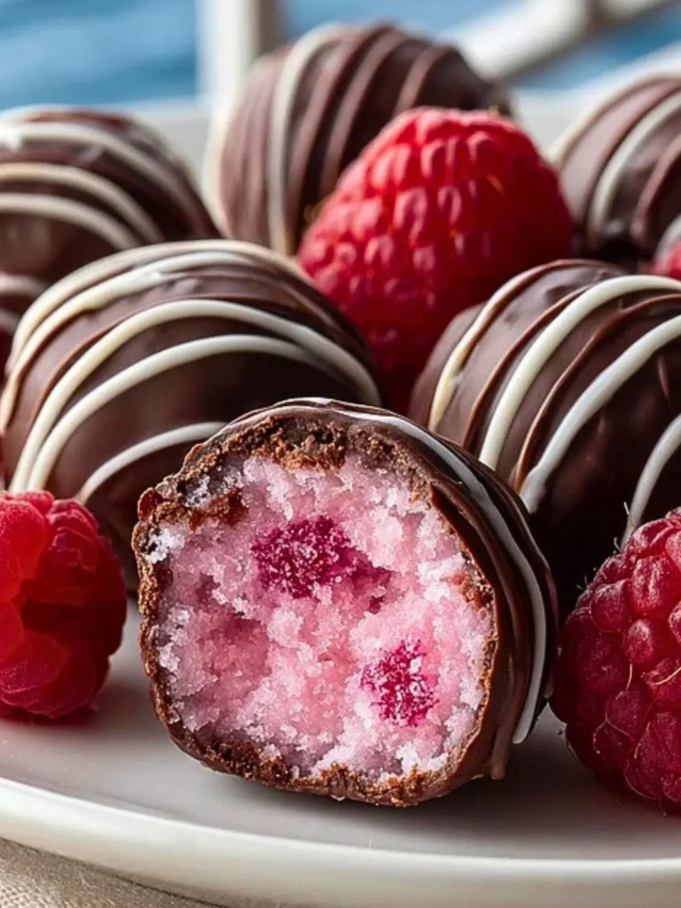 Chocolate Raspberry Truffles (1)