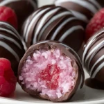 Chocolate Raspberry Truffles