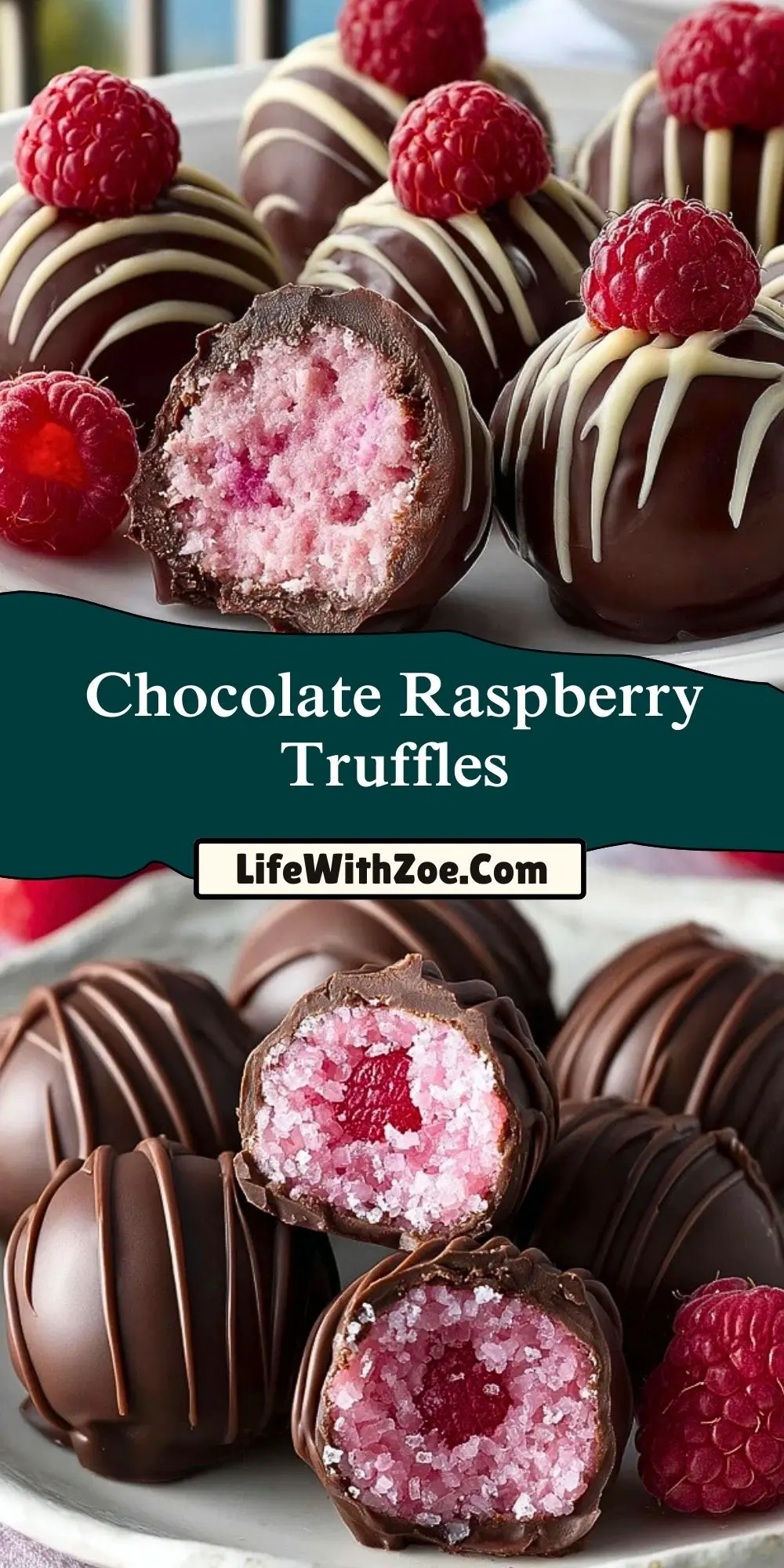 Chocolate Raspberry Truffles (2)