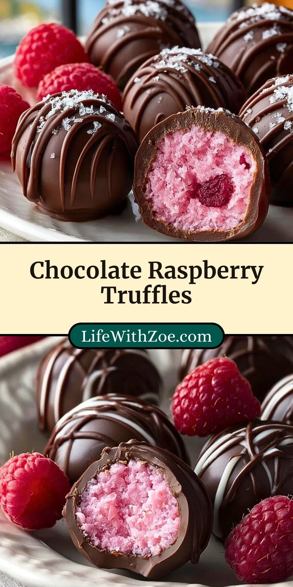 Chocolate Raspberry Truffles (3)