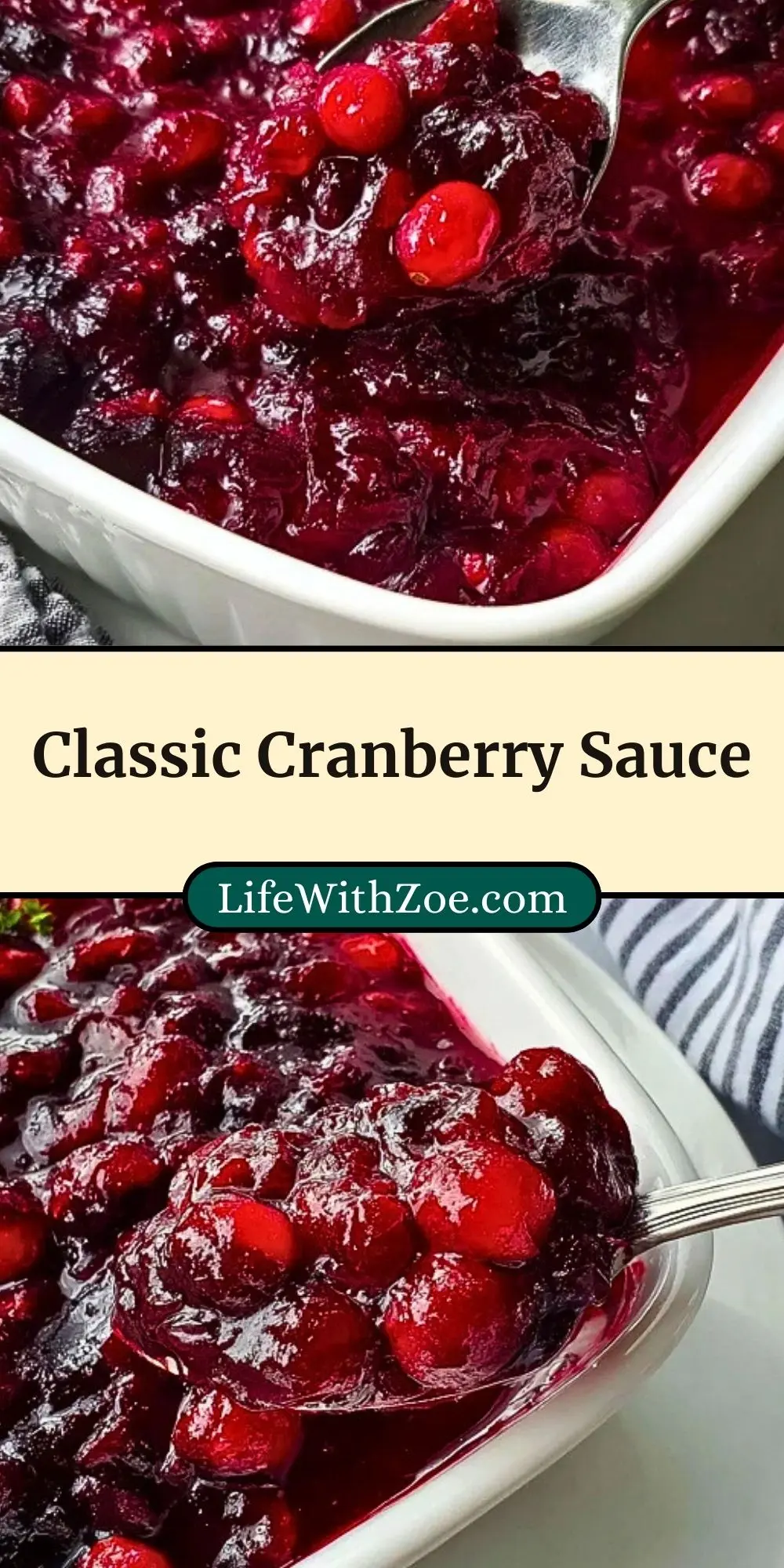 Classic Cranberry Sauce