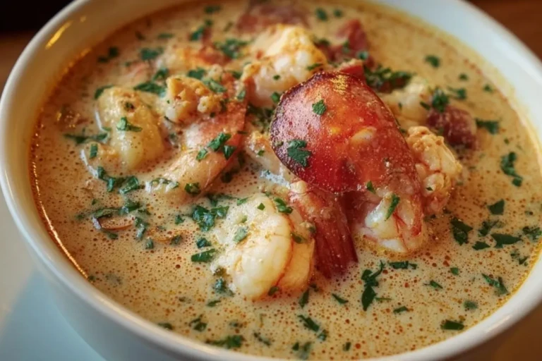 Crab and Shrimp Seafood Bisque