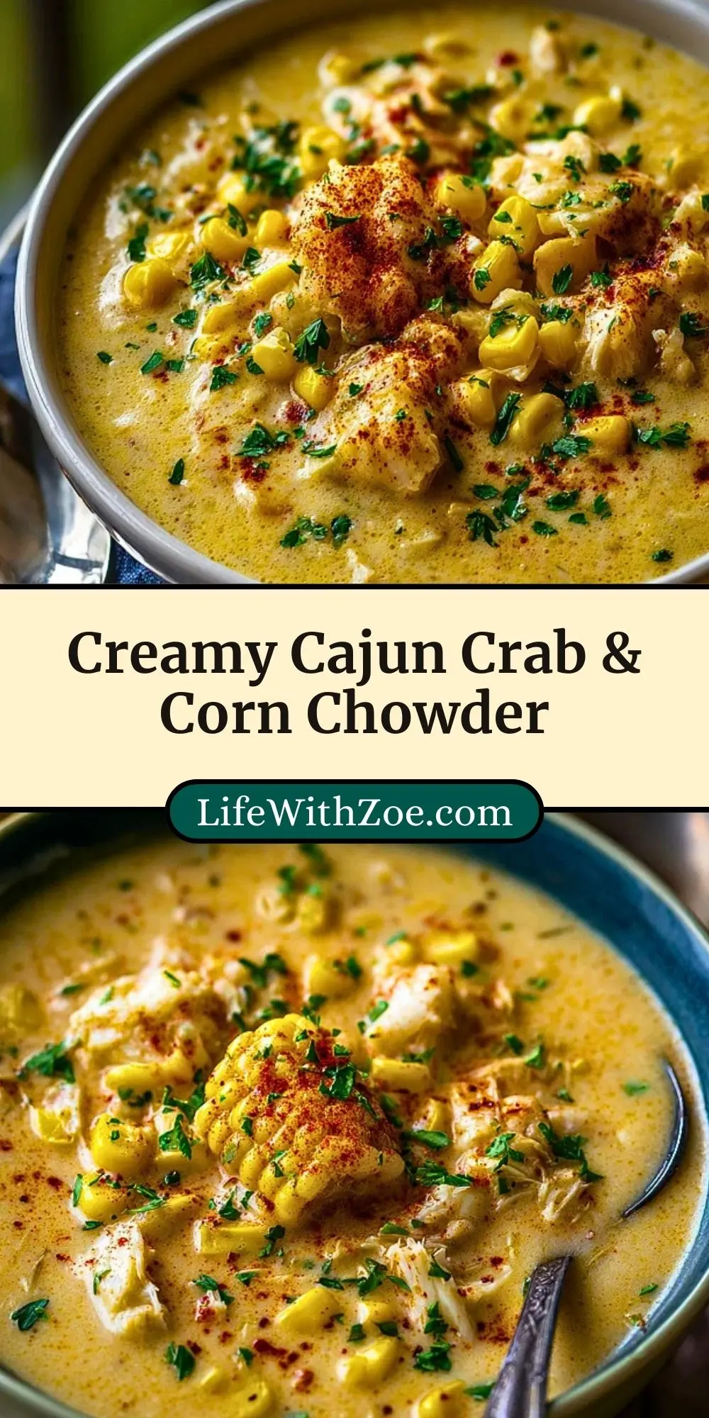 Creamy Cajun Crab & Corn Chowder (3)