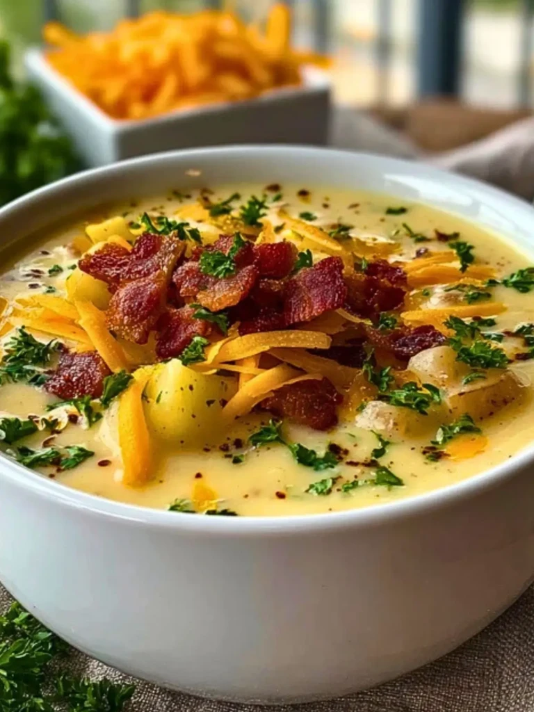 Creamy Loaded Baked Potato Soup (1)
