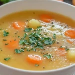 Creamy Potato Carrot Soup