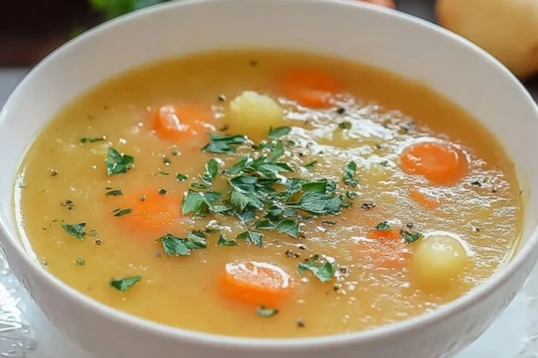Creamy Potato Carrot Soup