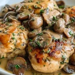 Easy Creamy Chicken Marsala