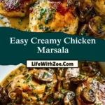 Easy Creamy Chicken Marsala (2)