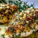 Easy Herb-Crusted Boursin Chicken