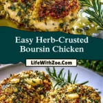 Easy Herb-Crusted Boursin Chicken (2)
