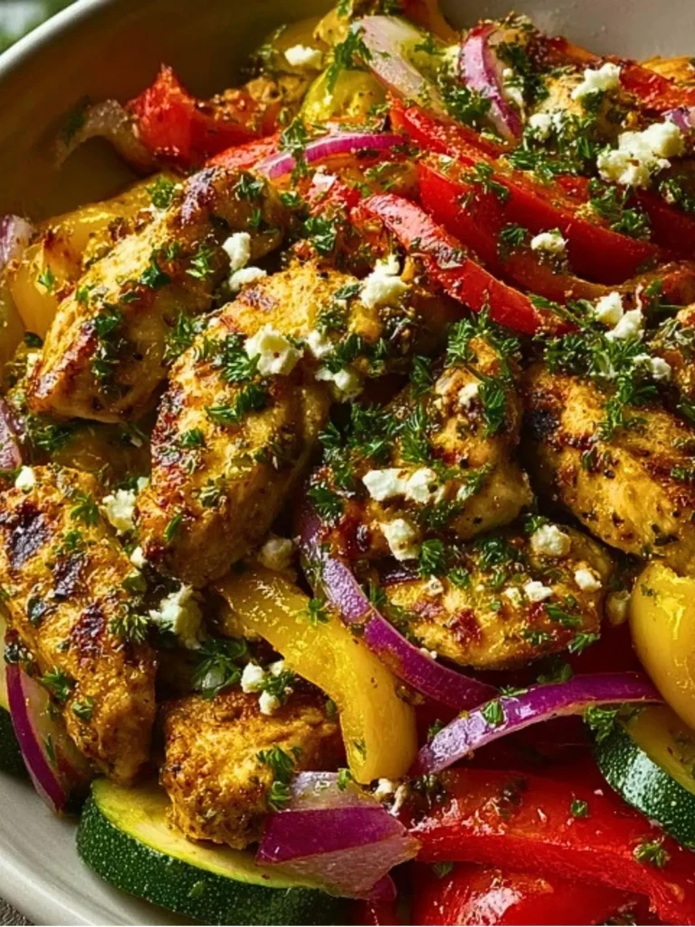 Easy Mediterranean Chicken Stir Fry (1)