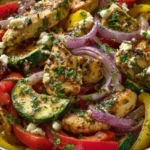 Easy Mediterranean Chicken Stir Fry