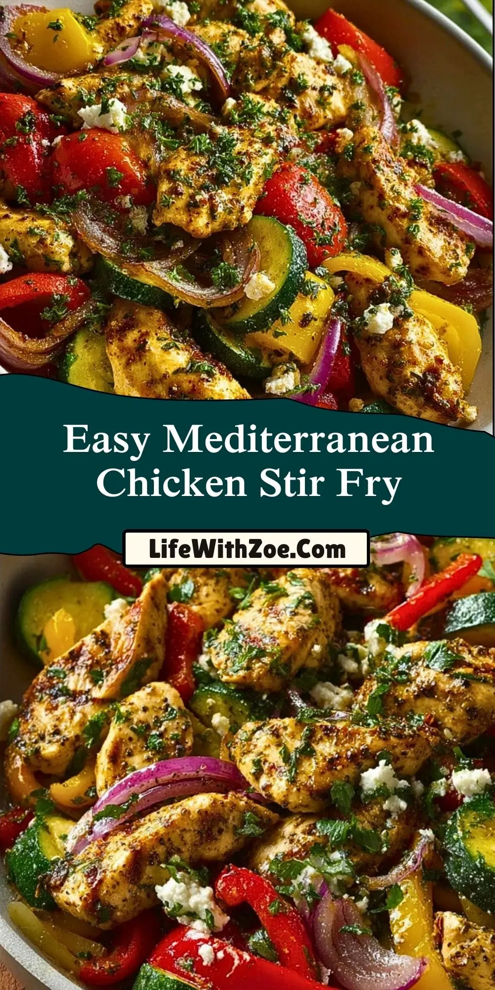 Easy Mediterranean Chicken Stir Fry (2)