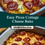 Easy Pizza Cottage Cheese Bake (2)