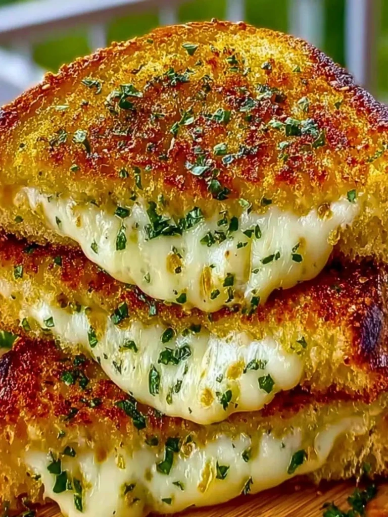 Garlic Bread Grilled Cheese (1)
