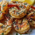 Garlic Parmesan Roasted Shrimp