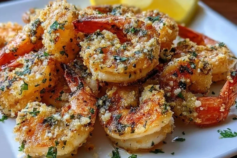 Garlic Parmesan Roasted Shrimp