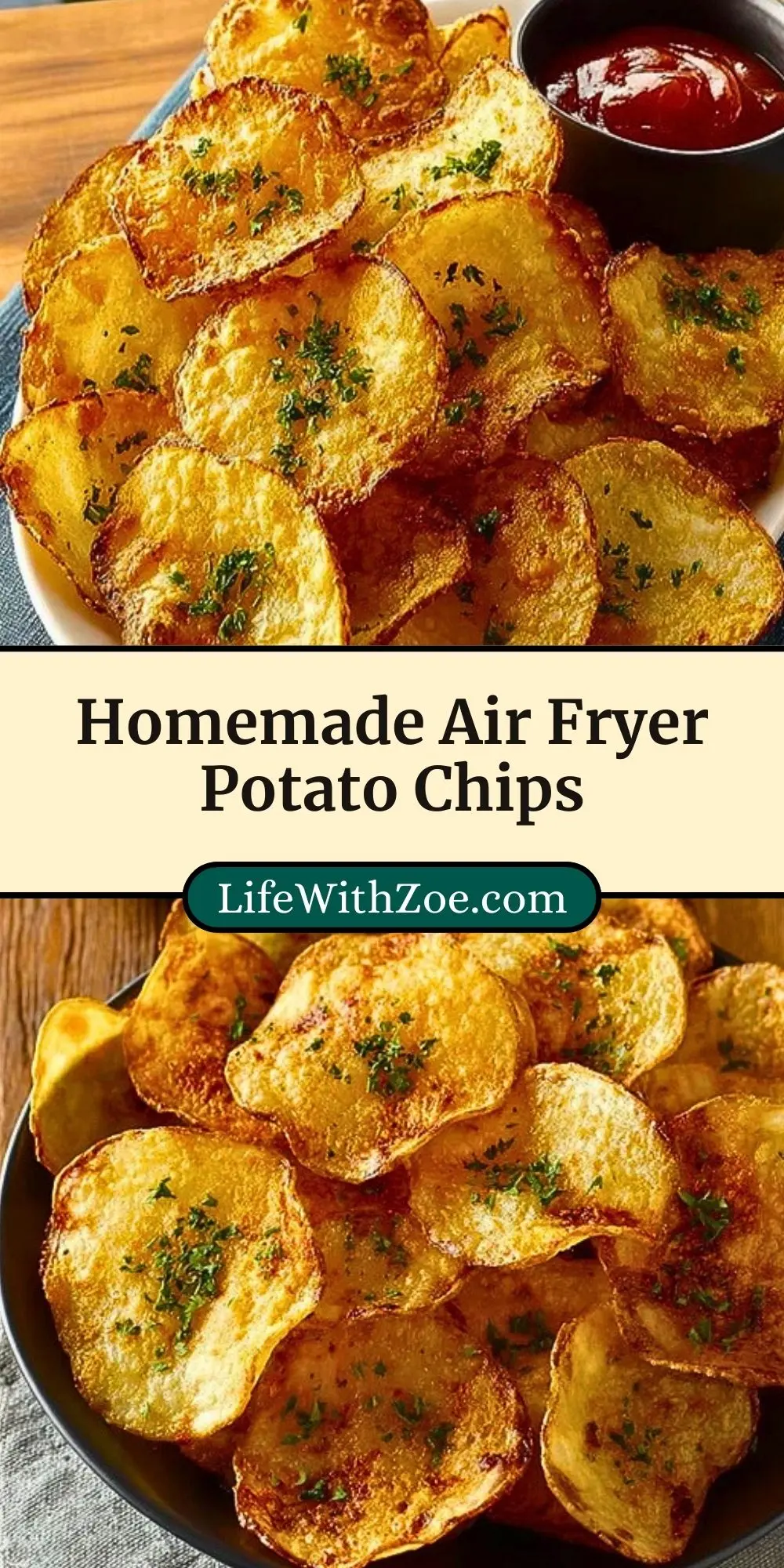 Homemade Air Fryer Potato Chips (3)