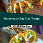 Homemade Big Mac Wraps (2)