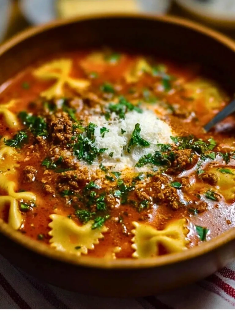 Homemade Lasagna Soup (1)