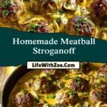 Homemade Meatball Stroganoff (2)