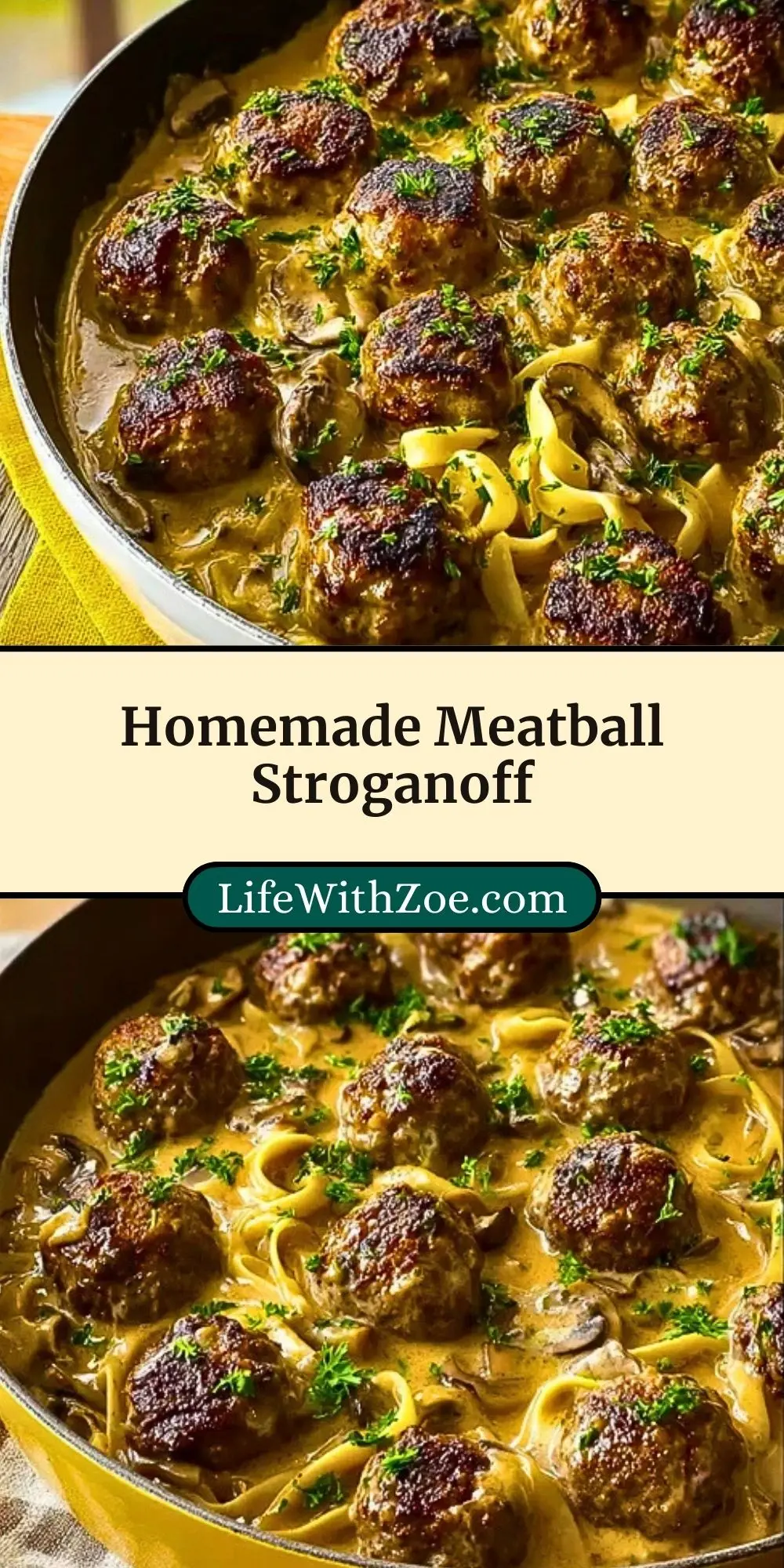 Homemade Meatball Stroganoff (3)