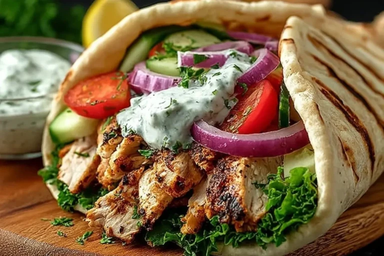 Irresistible Greek Chicken Gyros