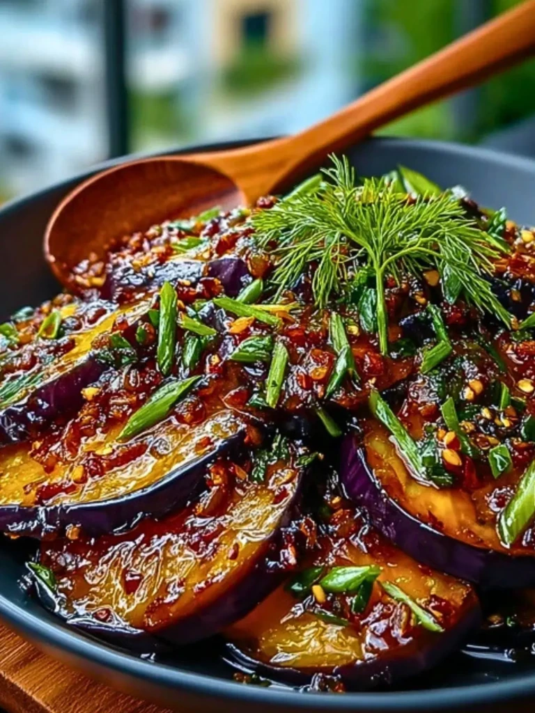 Irresistible Sticky Garlic Eggplant (1)