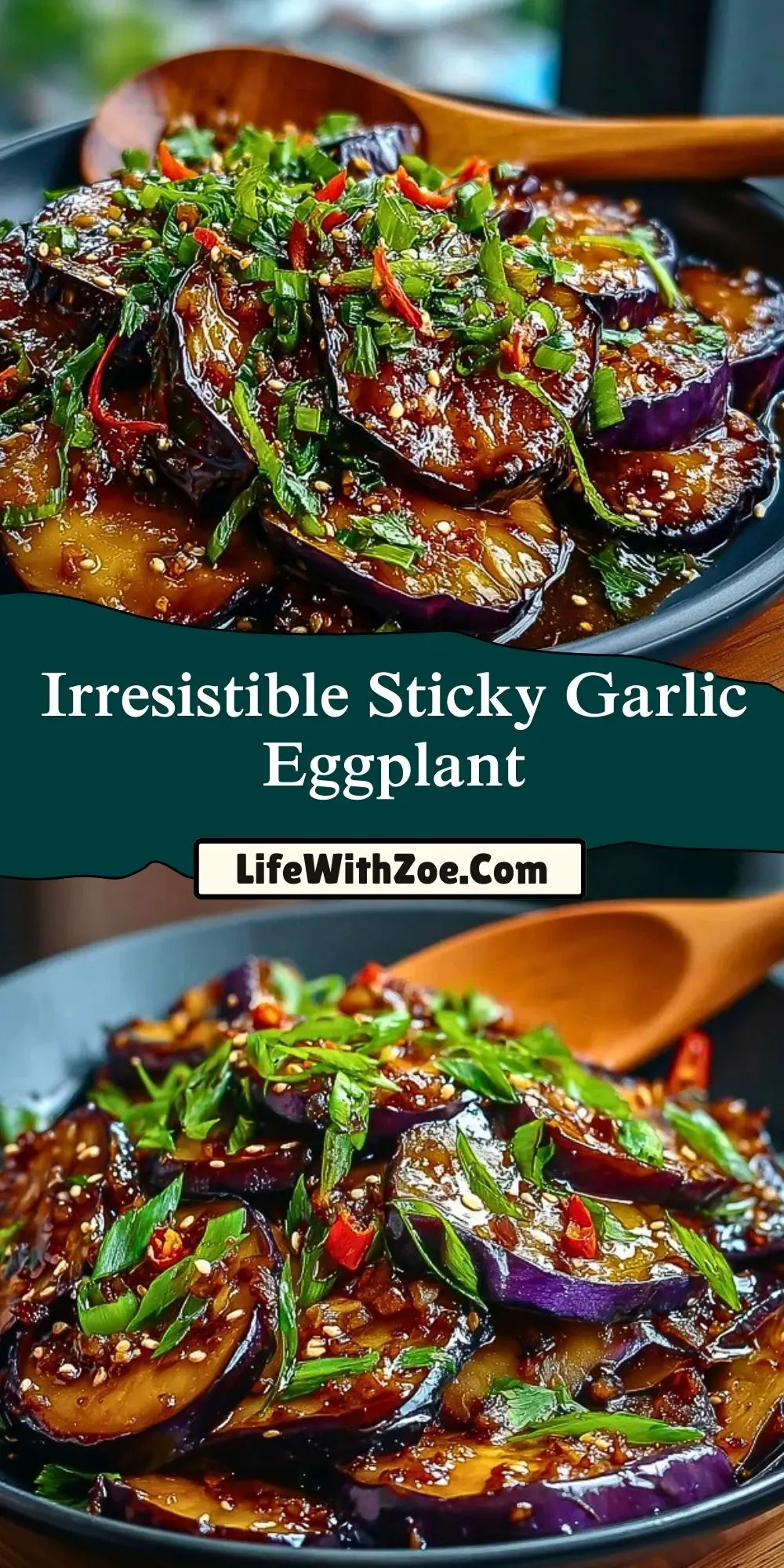 Irresistible Sticky Garlic Eggplant (2)