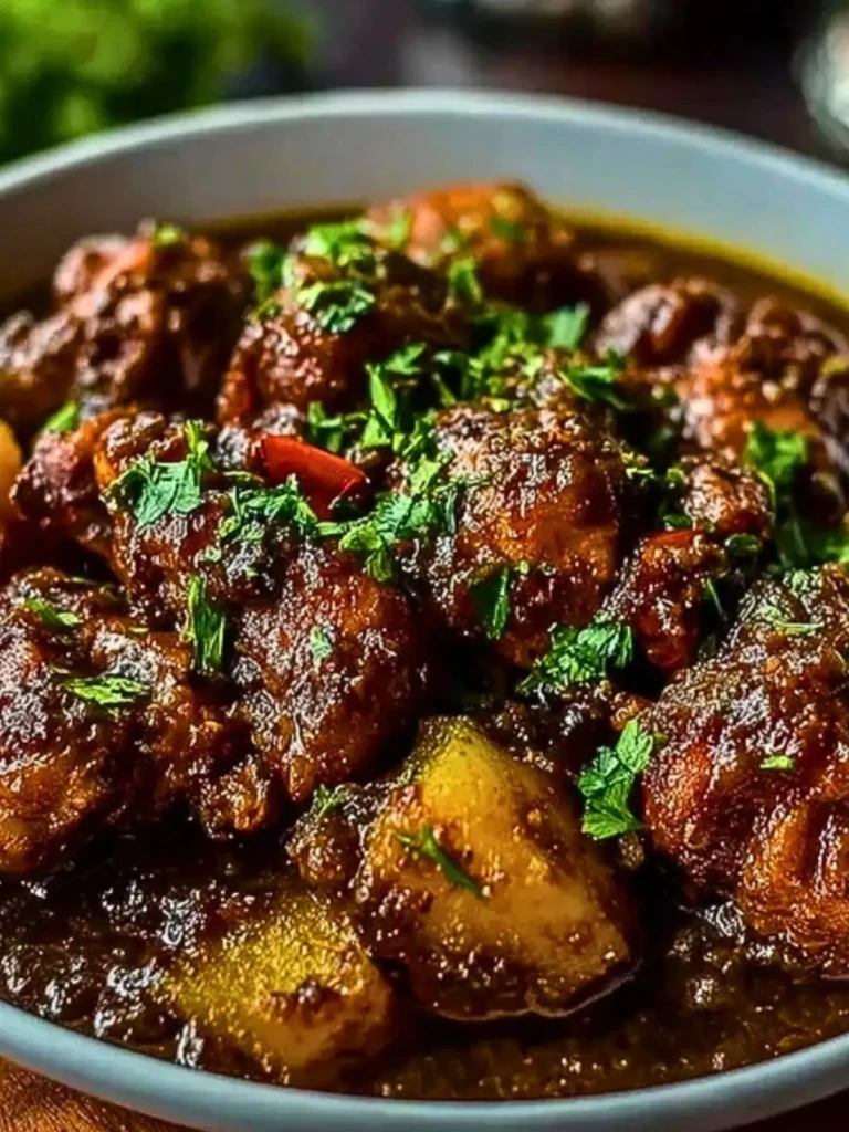 Jamaican Brown Stew Chicken (1)