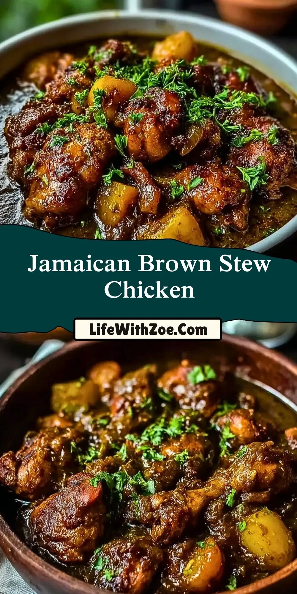 Jamaican Brown Stew Chicken (2)