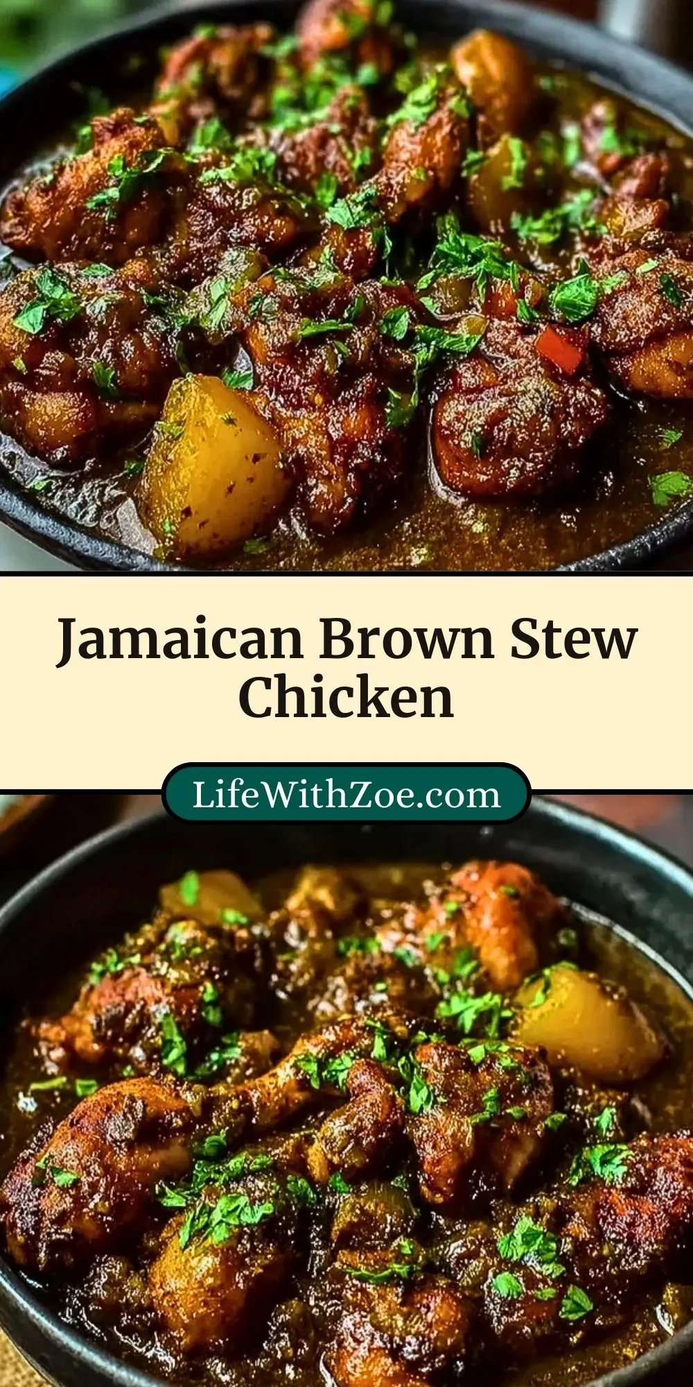 Jamaican Brown Stew Chicken (3)
