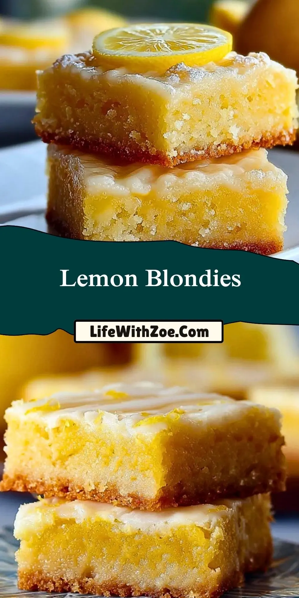Lemon Blondies (2)