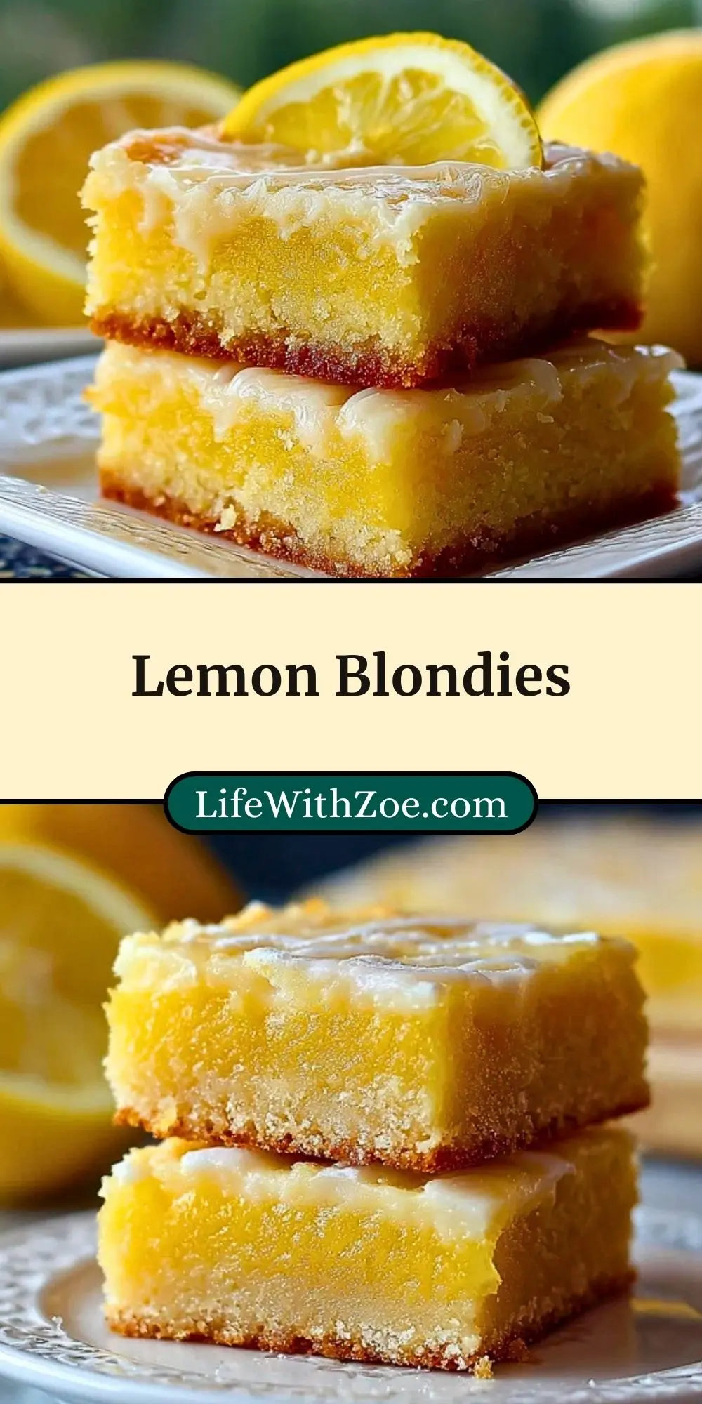 Lemon Blondies (3)