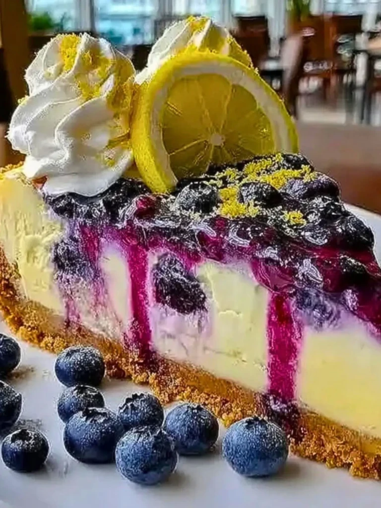 Lemon Blueberry Cheesecake Magic (1)