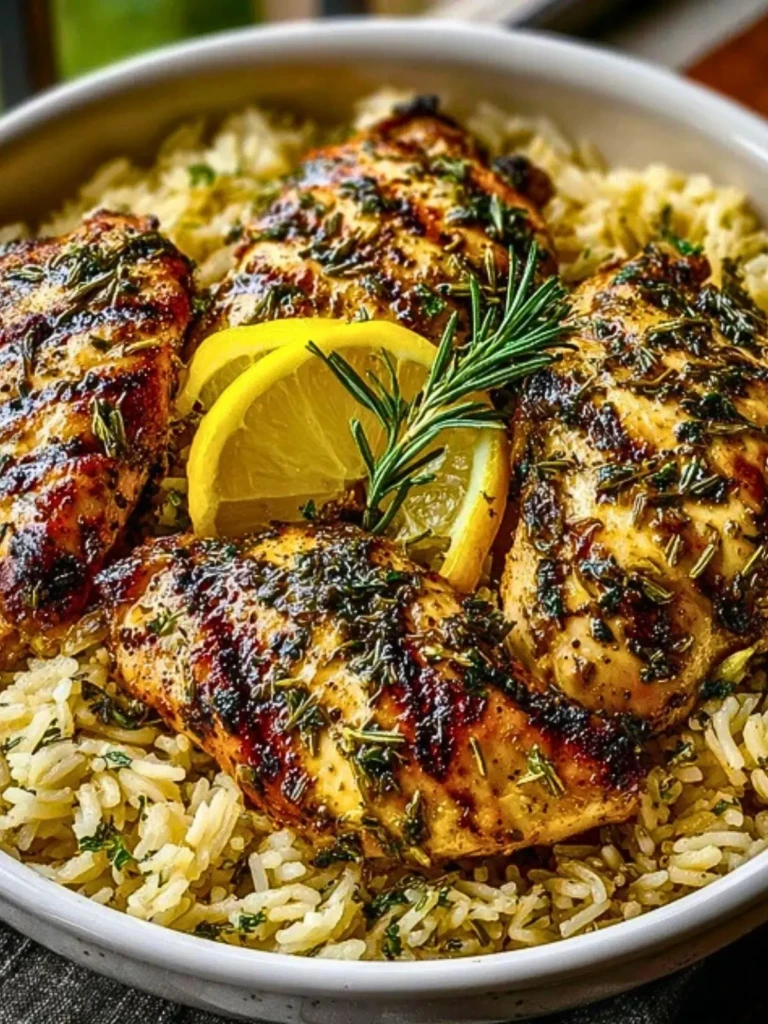 Lemon Herb Chicken and Rice (1)