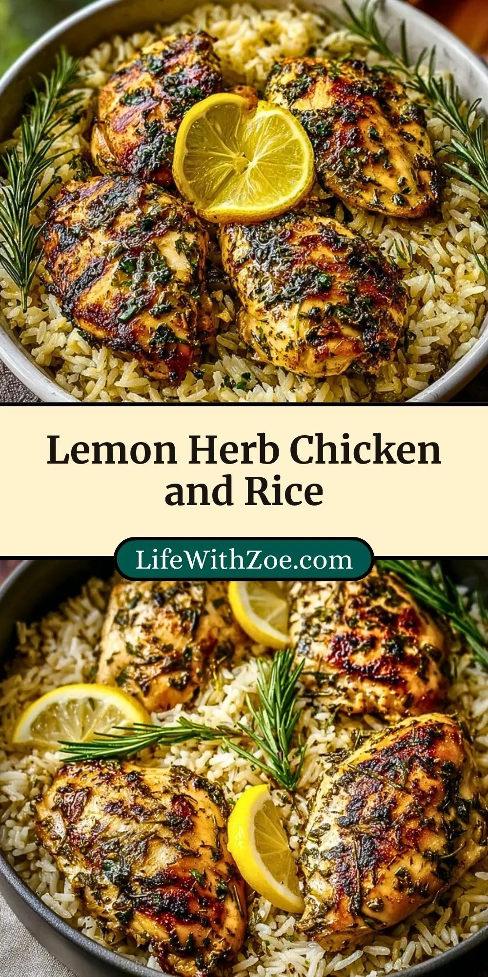 Lemon Herb Chicken and Rice (3)