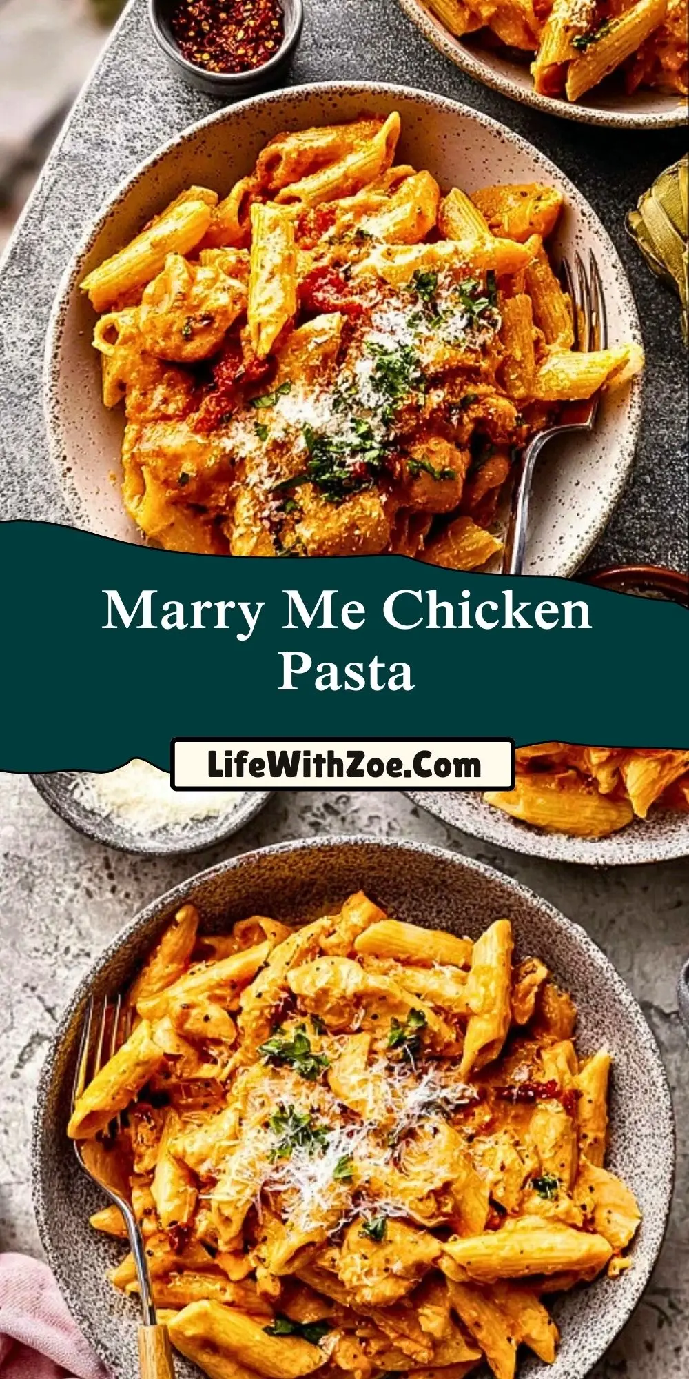 Marry Me Chicken Pasta (2)
