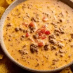 Mouthwatering Crockpot Rotel Dip With Ground Beef