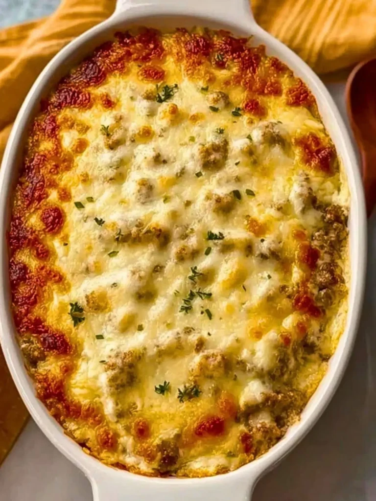 Mouthwatering Keto Ground Turkey Casserole (1)