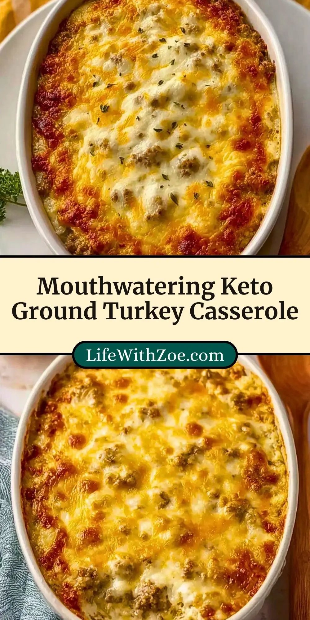 Mouthwatering Keto Ground Turkey Casserole (3)