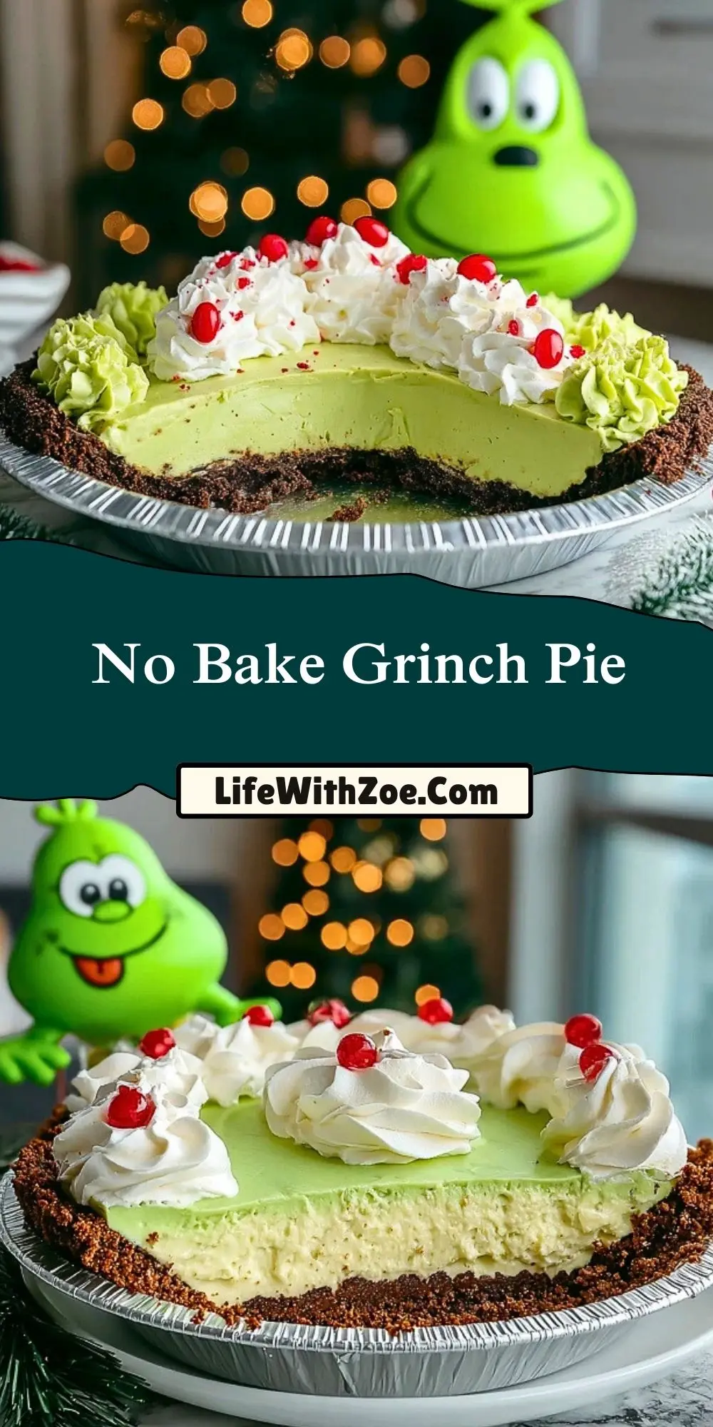 No Bake Grinch Pie (2)