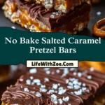 No Bake Salted Caramel Pretzel Bars (2)