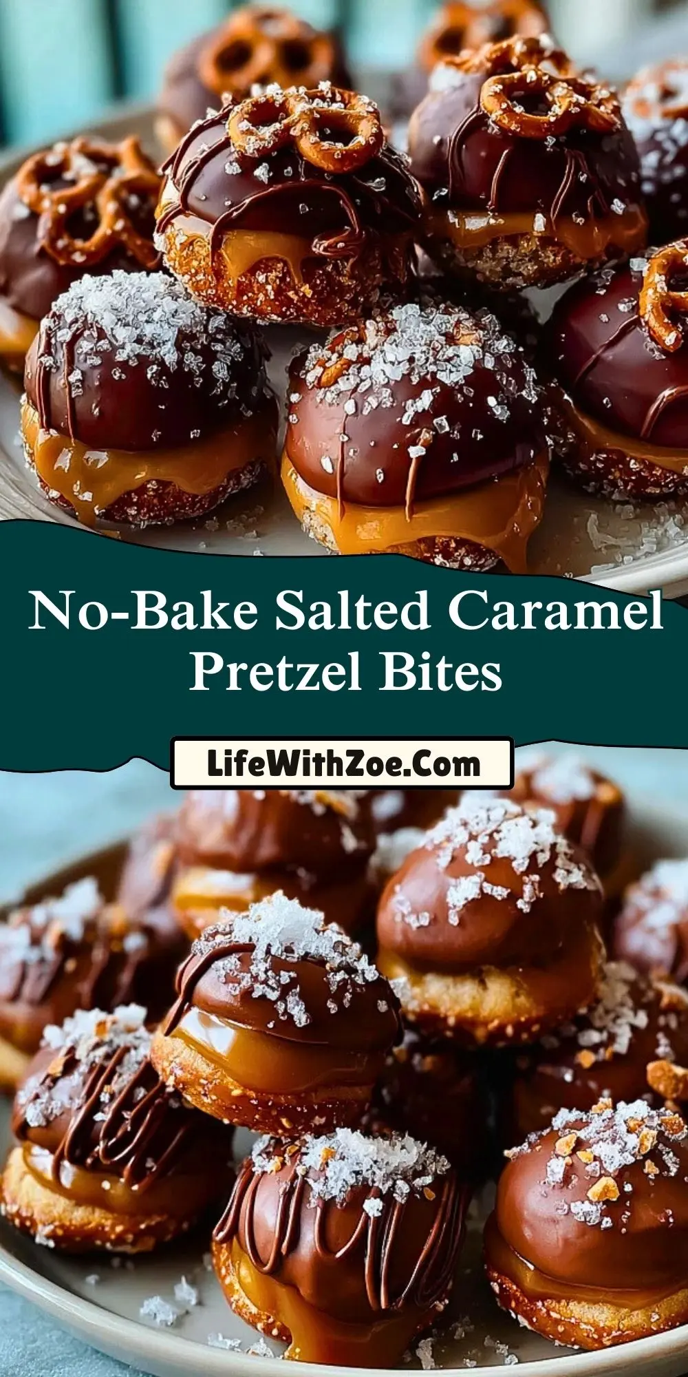 No-Bake Salted Caramel Pretzel Bites (2)