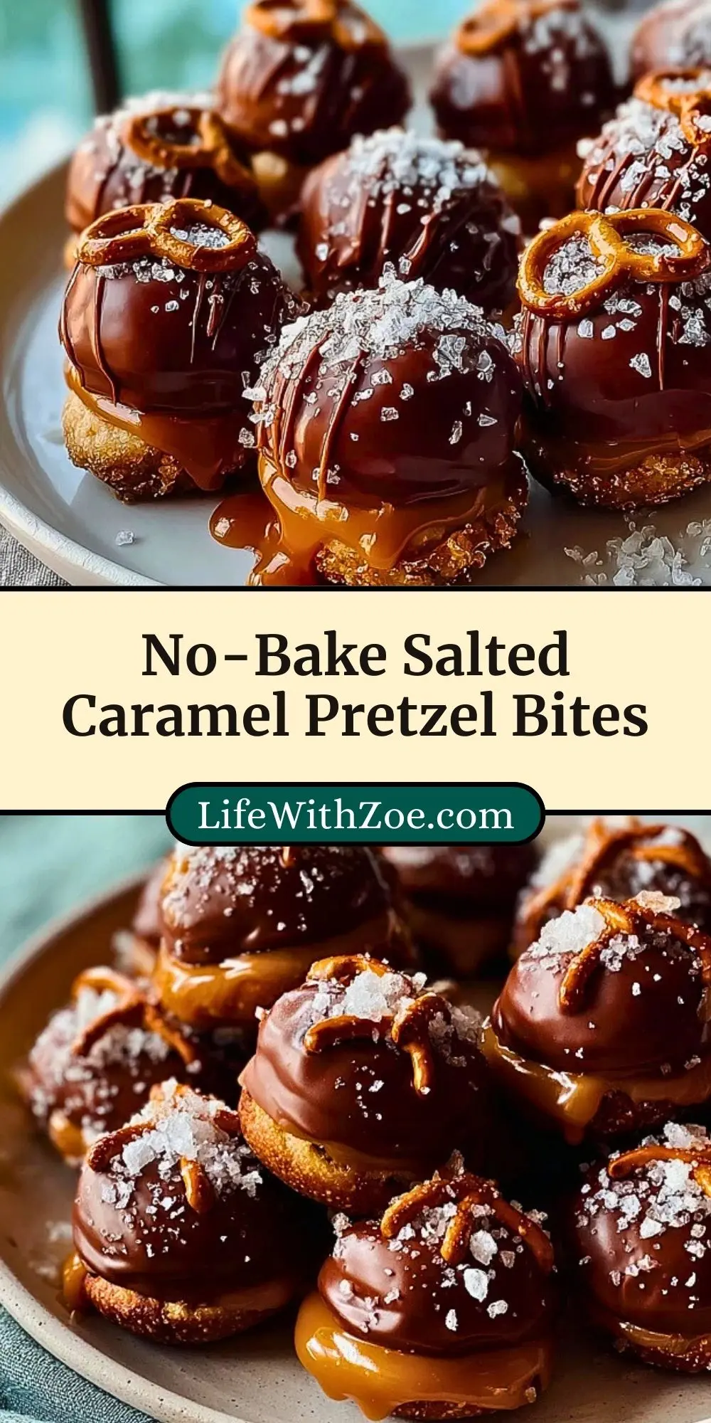 No-Bake Salted Caramel Pretzel Bites (3)