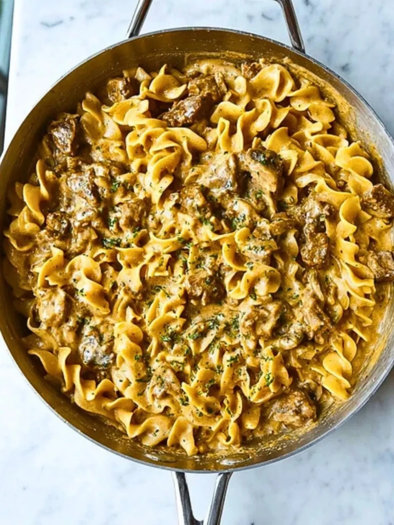 One Pot Beef Stroganoff (1)