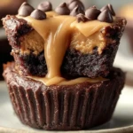 Peanut Butter Brownie Cups